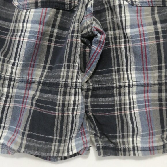 GYMBOREE | size 7 | Cotton Plaid Shorts | Front and Back Pockets - Picture 13 of 14